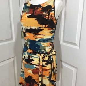Nine & Co. Dresses - Nine & Co. Safari Print Sleeveless Dress Size 4 Nine & Co. Dresses - Nine & Co. Safari Print Sleeveless Dress Size 4
